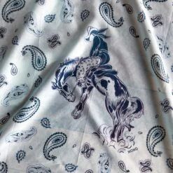 Paisley Cowboy Neck Scarf -SAVANAH Clothing sale IMG 09882