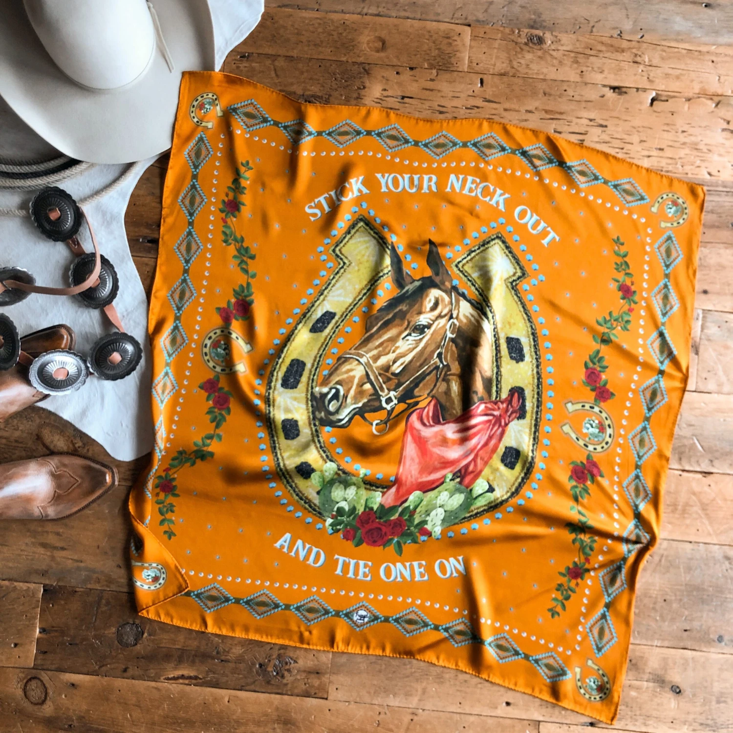 Tie One On Wild Rag {Style 1} Tie One On Wild Rag {Style 1} -SAVANAH Clothing sale IMG 11203 scaled