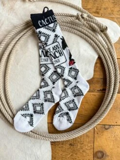 Broke Ranch Crew Socks