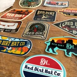 Red Dirt Stickers -SAVANAH Clothing sale IMG 20634