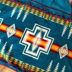 Harding Teal Hooded Baby Towel -SAVANAH Clothing sale IMG 21352 440a518e 56e8 49db b45c c5f1fe22353e