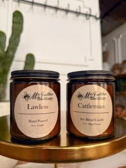 McIntire Saddlery Candle