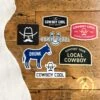 Cowboy Cool Stickers