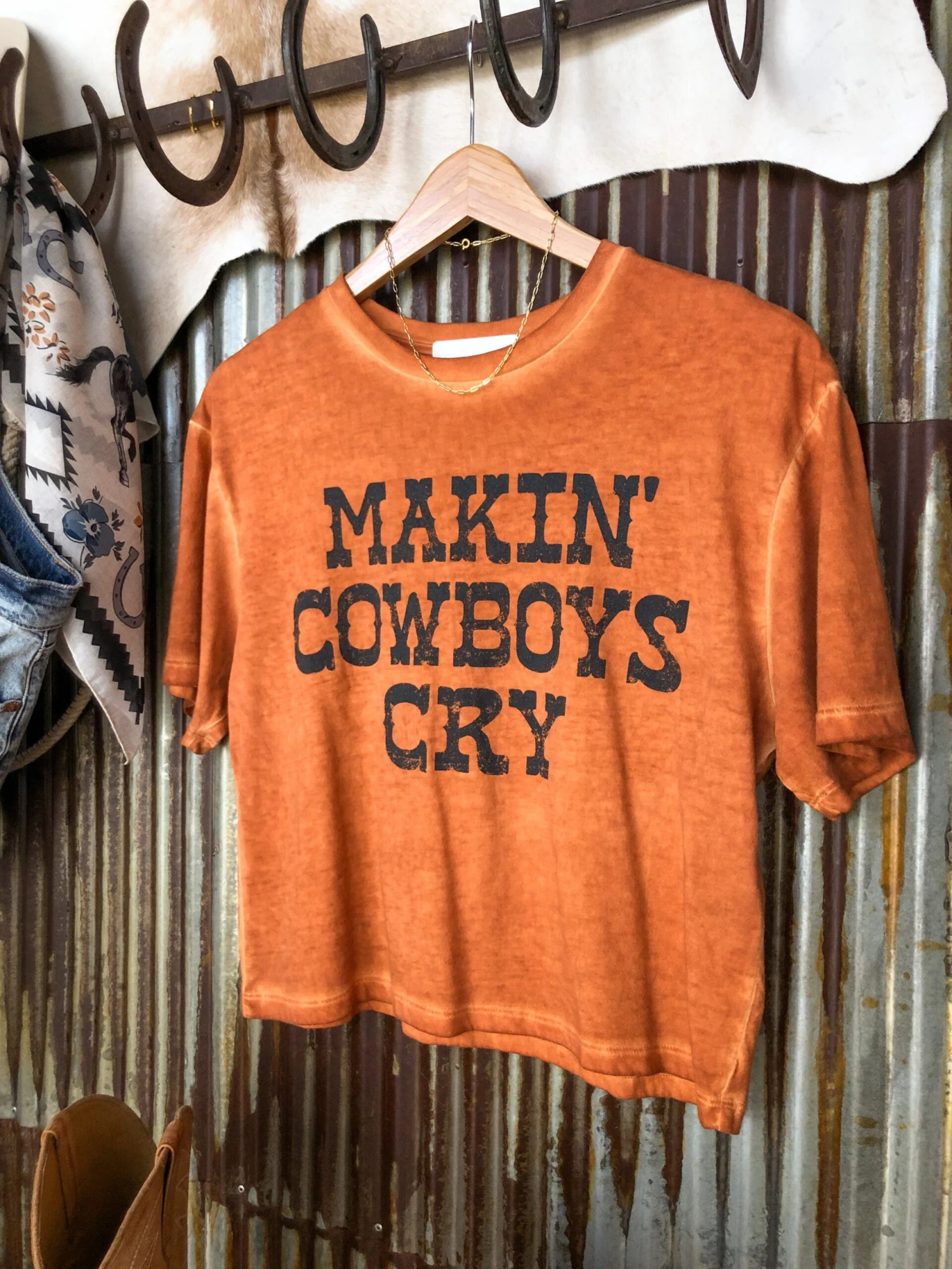 The Makin' Cowboys Cry {Burnt Orange} The Makin' Cowboys Cry {Burnt Orange} -SAVANAH Clothing sale IMG 26412 scaled
