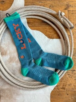 Lucky Denim Crew Socks