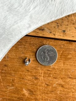 Diamond Horseshoe Earrings -SAVANAH Clothing sale IMG 3996