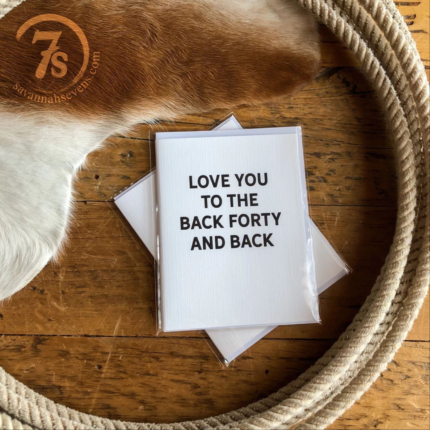 Back Forty Card Back Forty Card -SAVANAH Clothing sale IMG 6171