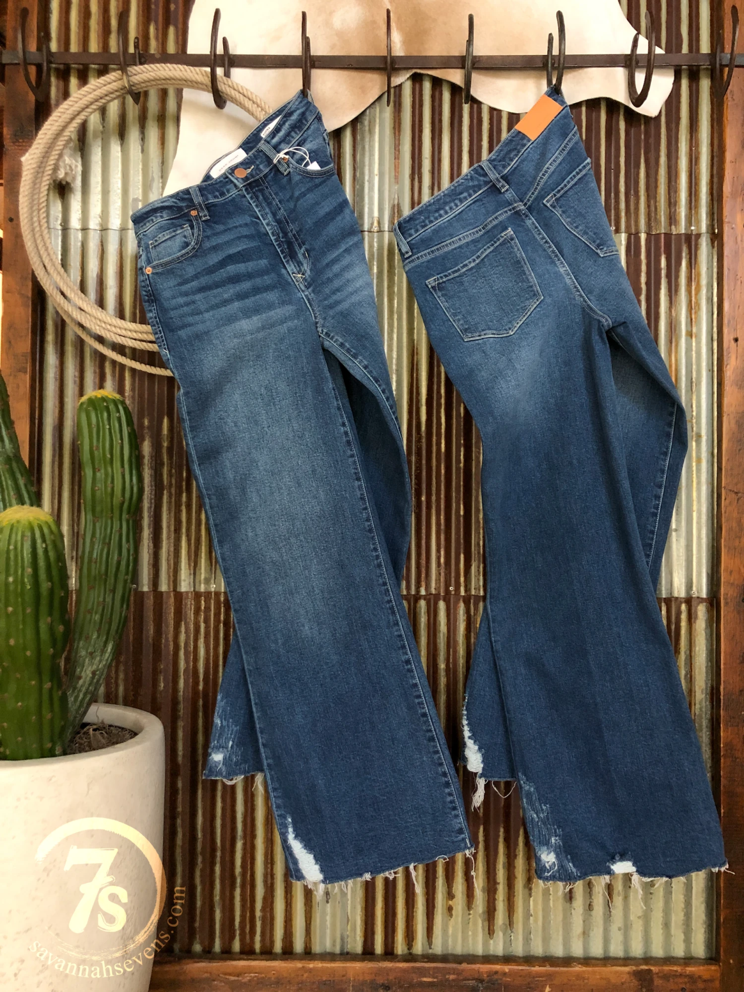 The Slaton High Rise Wide Leg Jean The Slaton High Rise Wide Leg Jean -SAVANAH Clothing sale IMG 64863 scaled