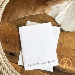 Signing The Operating Note Card