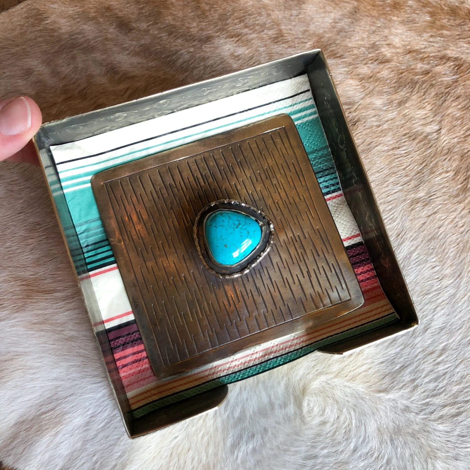 La Puebla Cocktail Napkin Holder La Puebla Cocktail Napkin Holder -SAVANAH Clothing sale IMG 97833 scaled