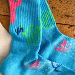 Cactus Blue Crew Socks -SAVANAH Clothing sale PhotoJan302025 12038PM