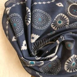 Cicero Neck Scarf {Navy} 2 Cicero Neck Scarf {Navy} -SAVANAH Clothing sale PhotoJan302025 35545PM