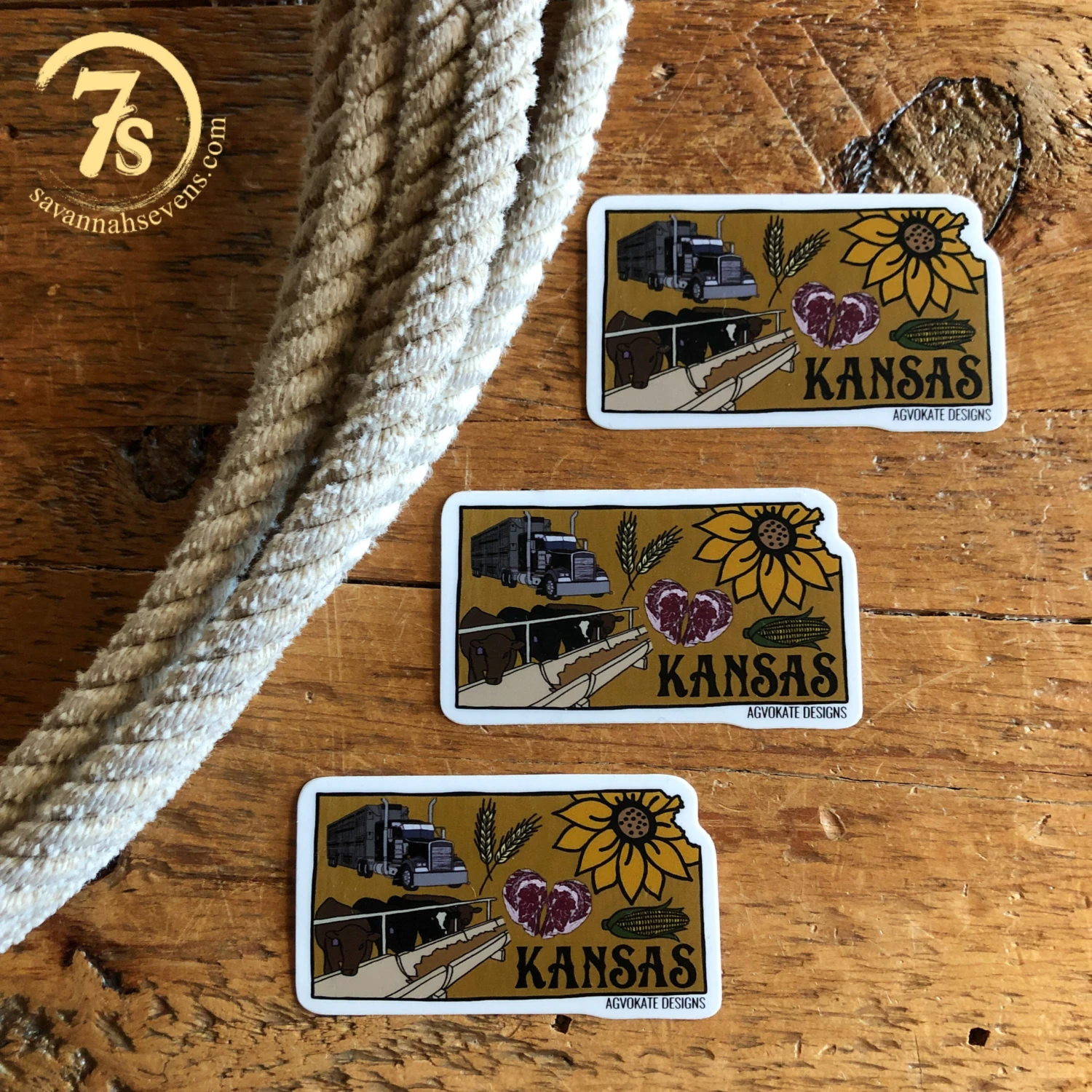 Kansas Sticker Kansas Sticker -SAVANAH Clothing sale SiteImage Watermark Accessories 8 04cc53e6 a9d6 4988 a2ad 2b889078a90e scaled