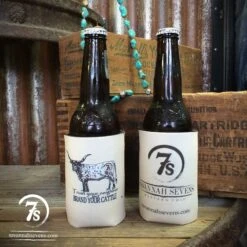Brand Your Cattle Koozie {bone}