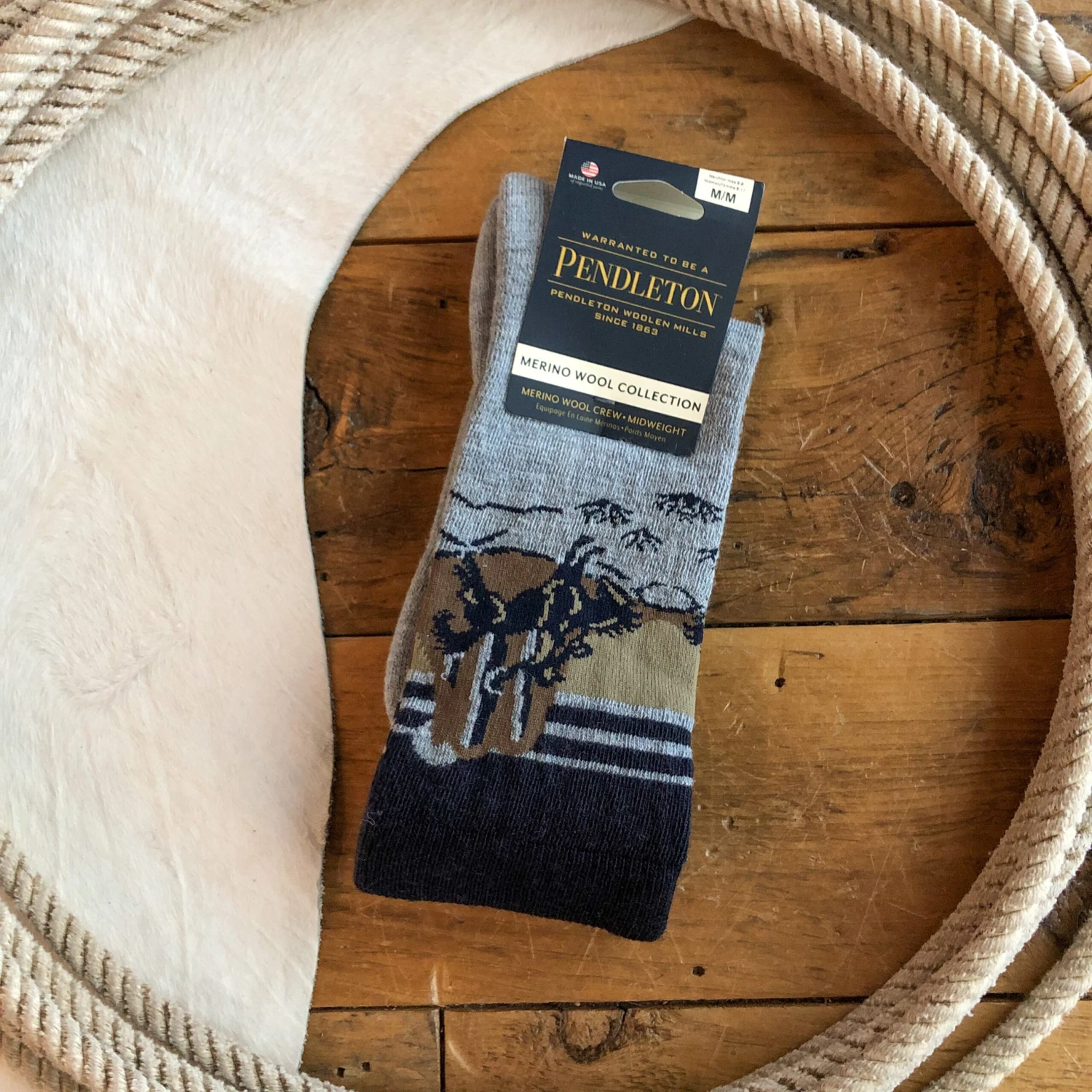 Cowboy Pendleton Crew Sock Cowboy Pendleton Crew Sock -SAVANAH Clothing sale photoaug072024 95150am3 scaled
