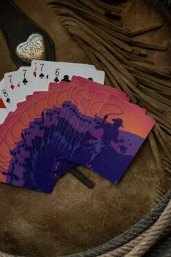 Retro Playing Cards -SAVANAH Clothing sale retrocowboycards